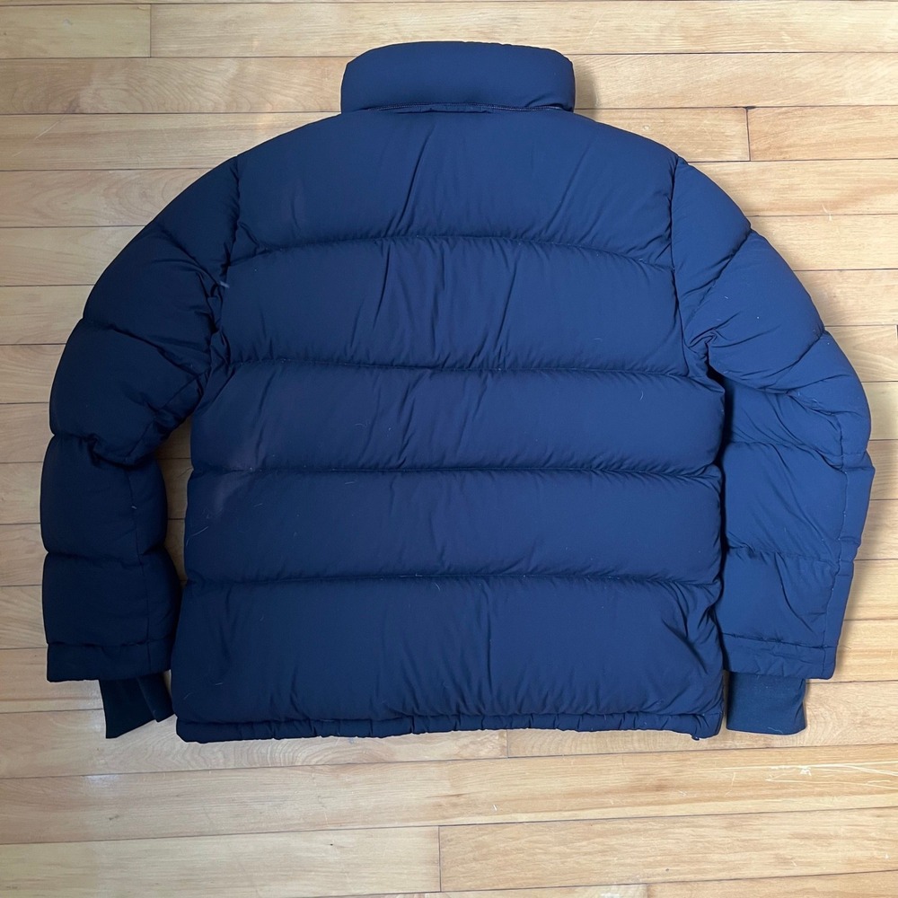 Tna Aritzia The Super Puff Jacket Navy Blue Matte Puffer Winter Coat Mens Small - Picture 7 of 10
